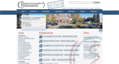 Desktop Screenshot of mvz-mv.de